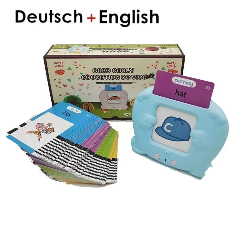 510 words Language Learning Machine for Kid ( talking cards )