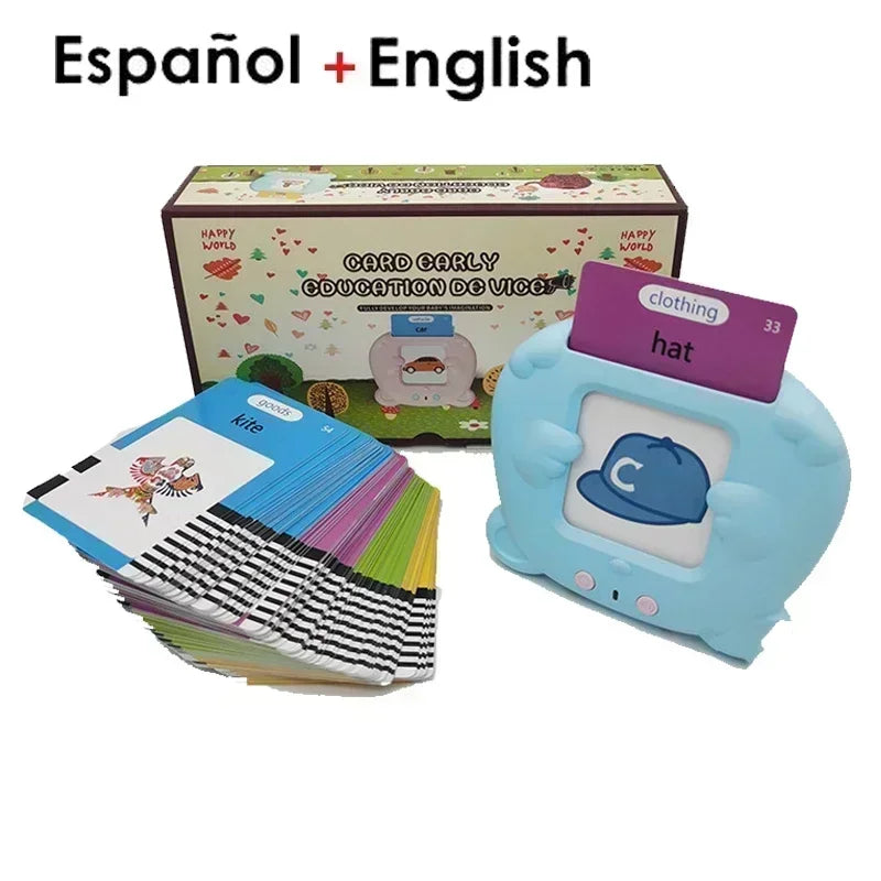 510 words Language Learning Machine for Kid ( talking cards )
