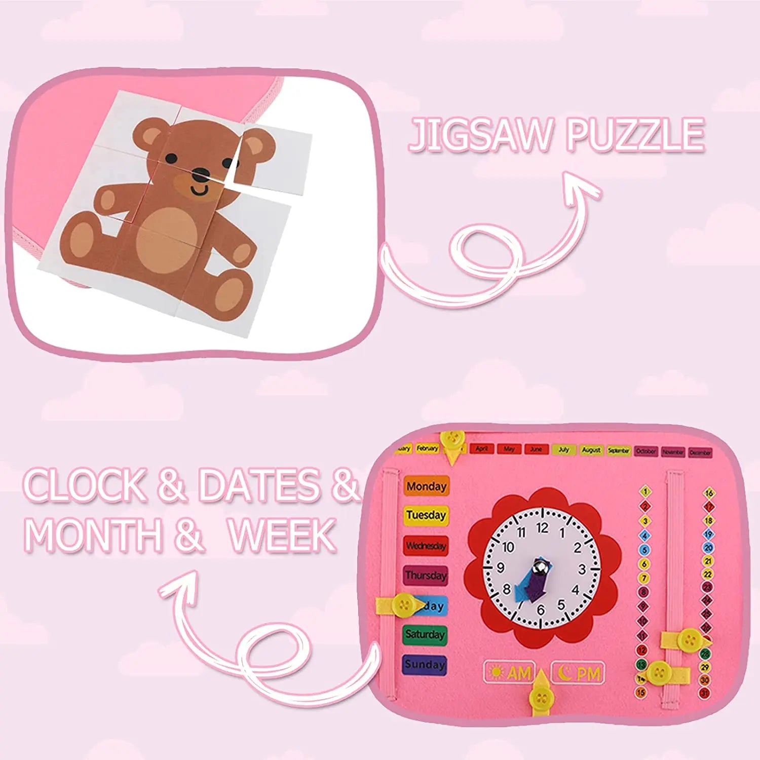 Montessori Toys Busy Board