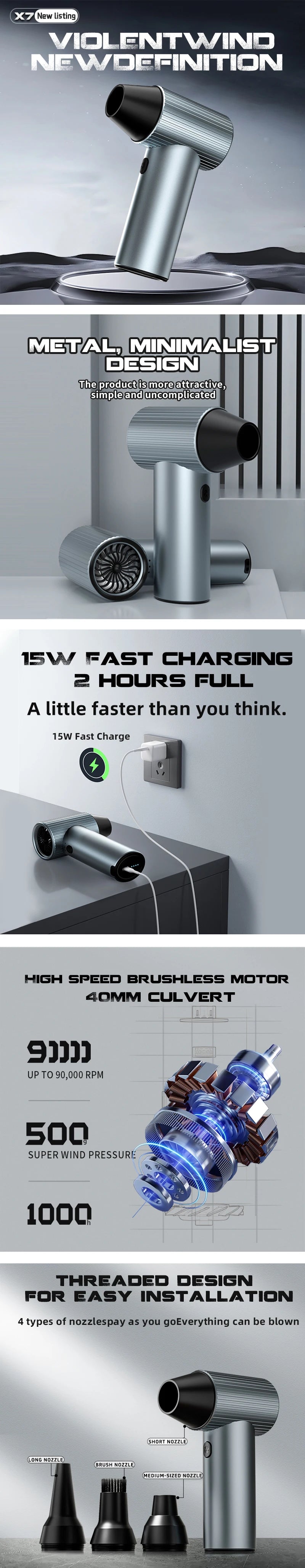 Mini Turbo Jet Fan Electric