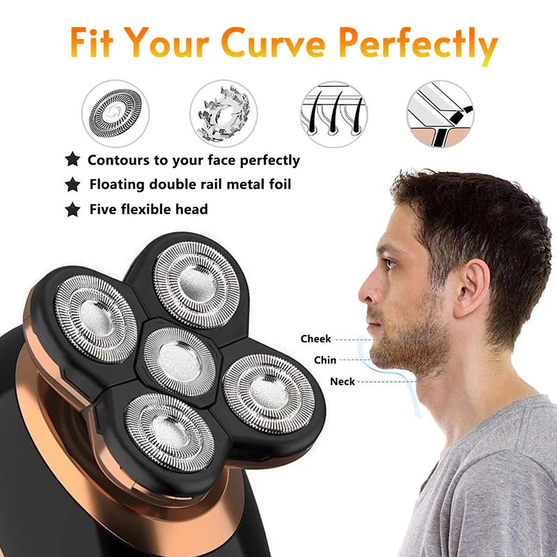5 In 1 Electric Shaver
