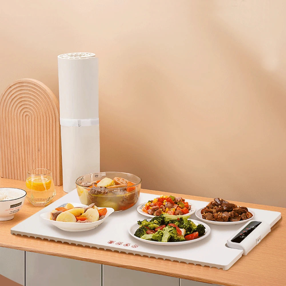 Electric Warming Tray with Adjustable Temperature