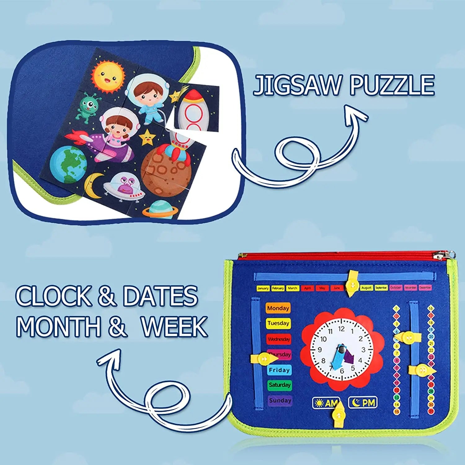 Montessori Toys Busy Board