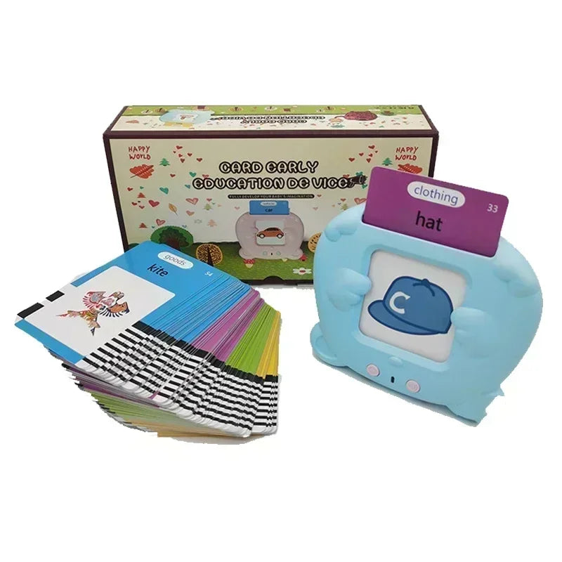 510 words Language Learning Machine for Kid ( talking cards )