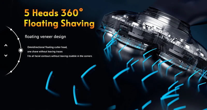 5 In 1 Electric Shaver