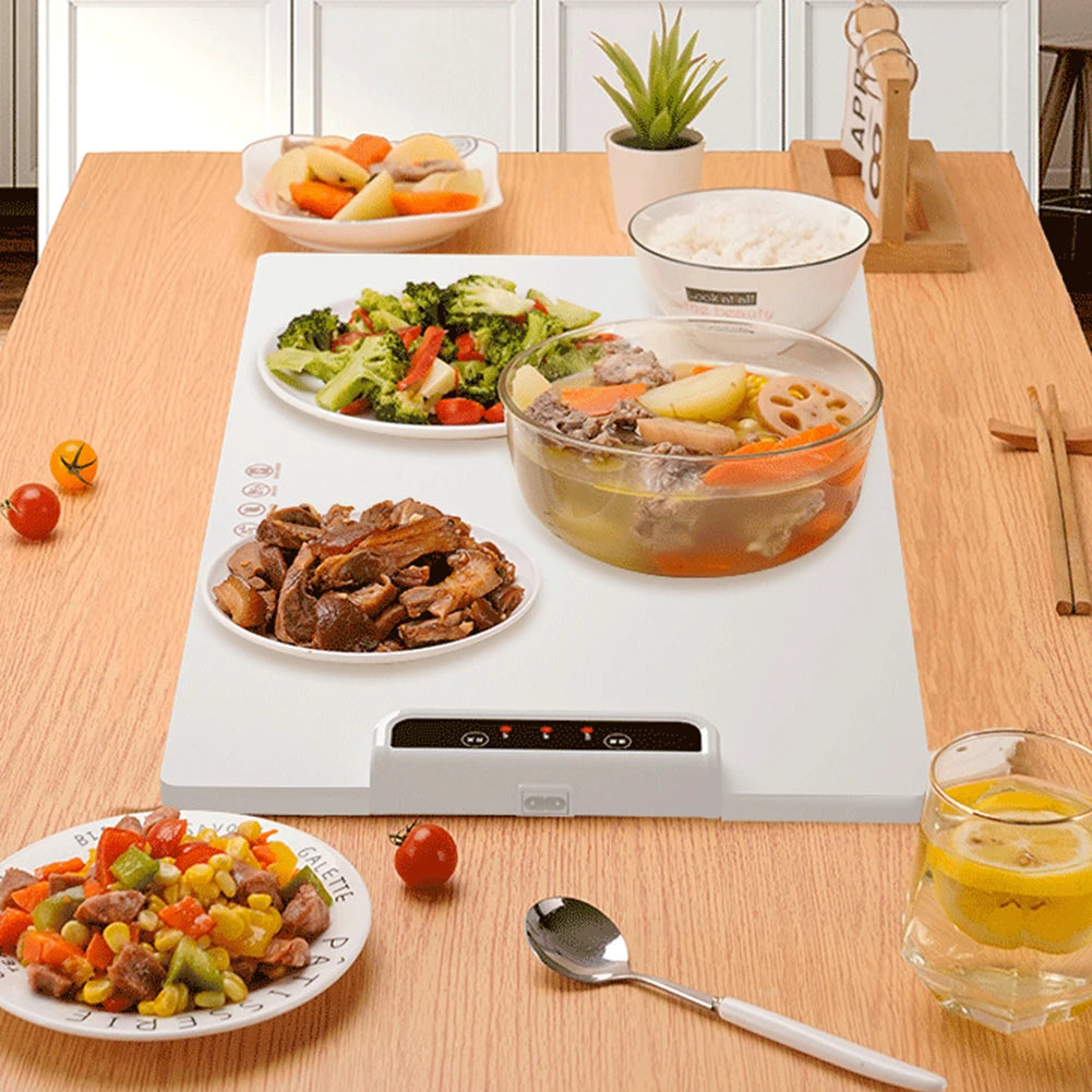 Electric Warming Tray with Adjustable Temperature