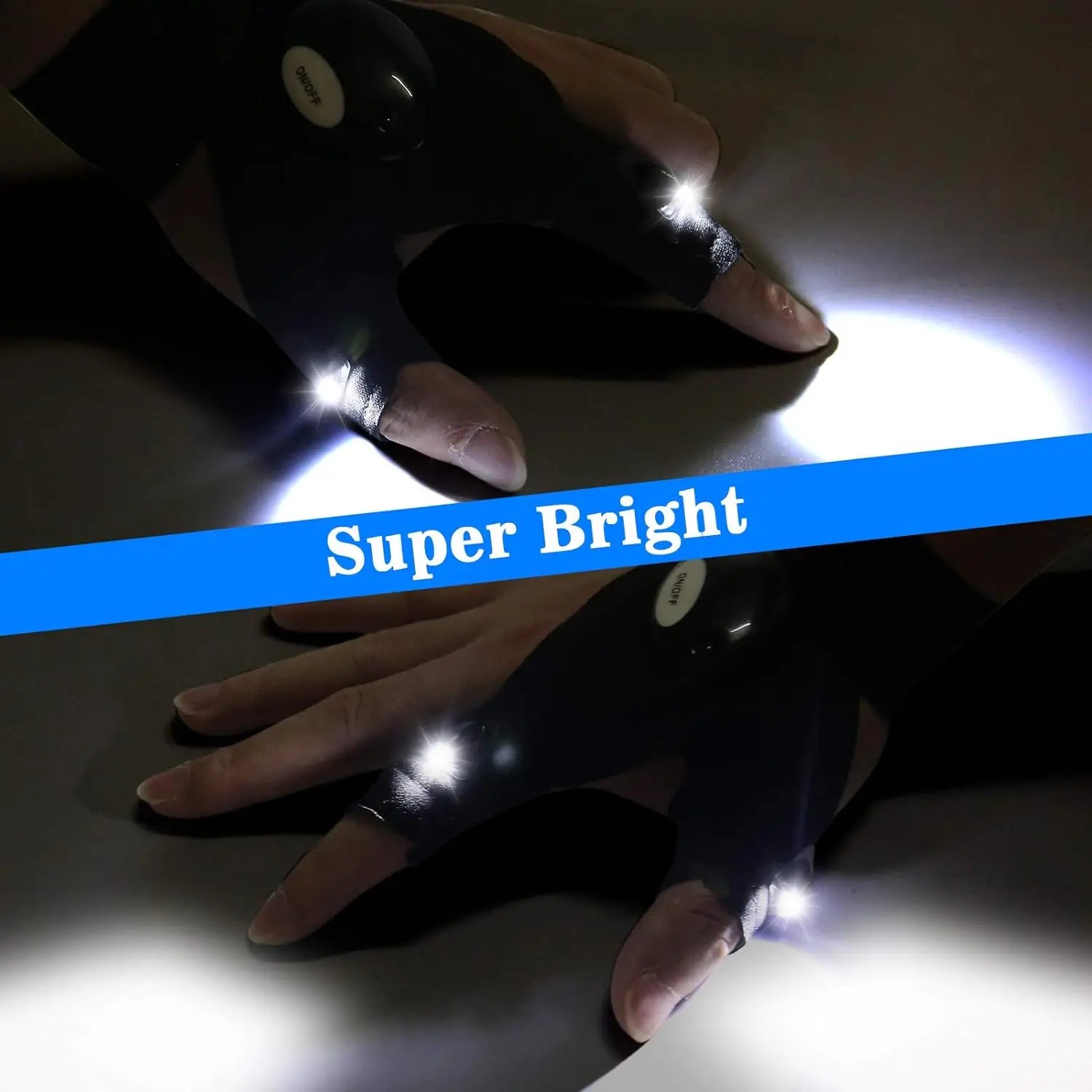 LED Finger Glove