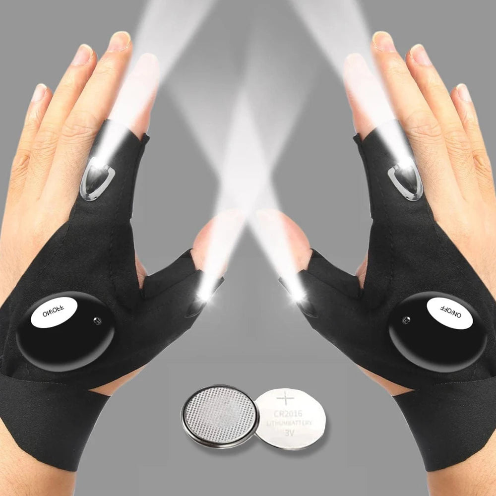 LED Finger Glove