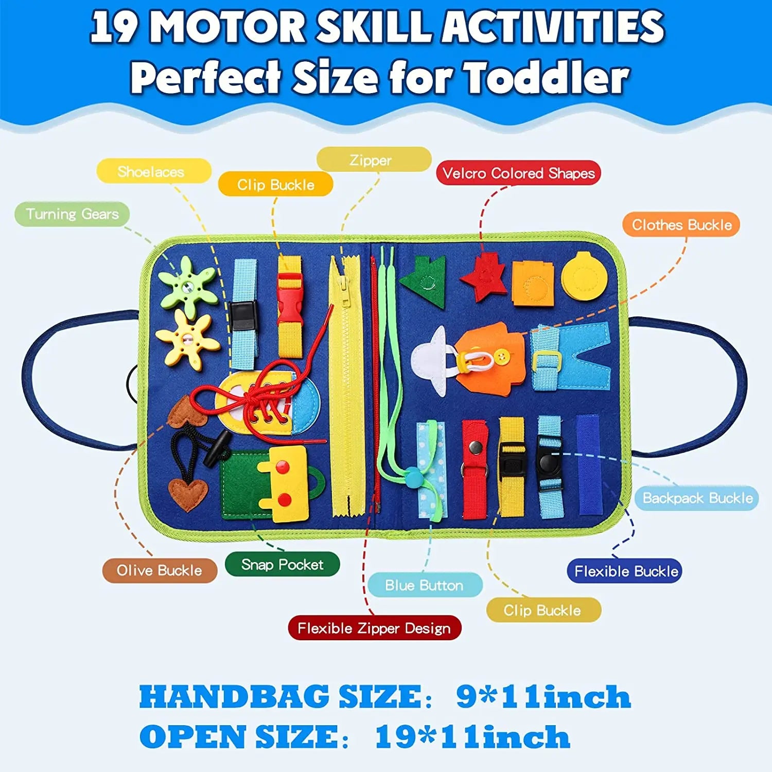 Montessori Toys Busy Board