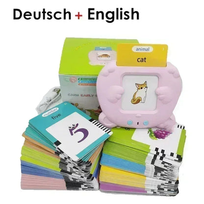 510 words Language Learning Machine for Kid ( talking cards )