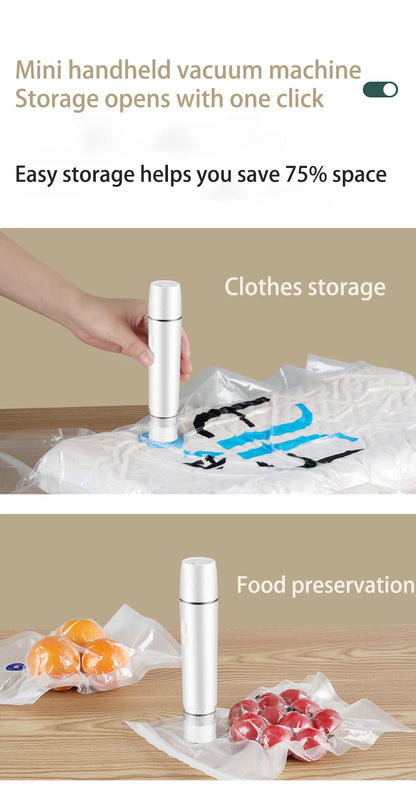 Mini Handheld Vacuum Machine