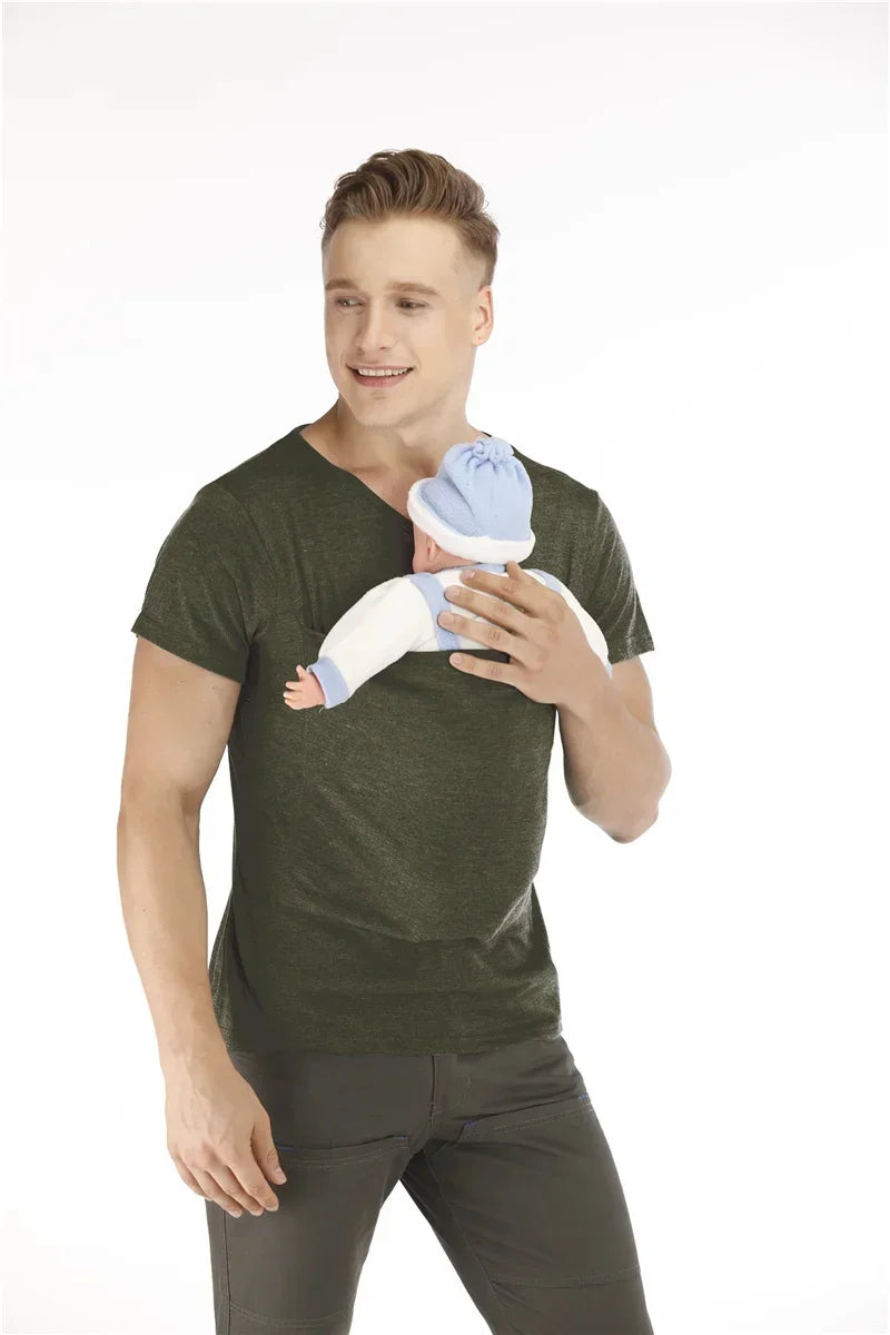 Safety Kangaroo Pocket T-Shirt