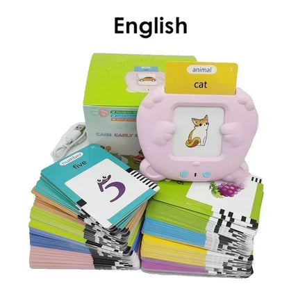510 words Language Learning Machine for Kid ( talking cards )